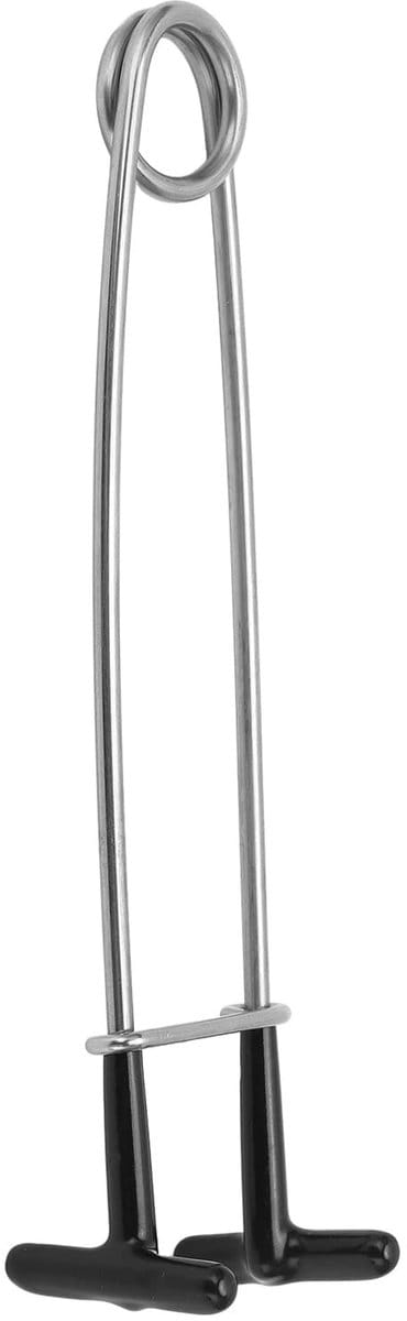 Dailygoods- Vismond Opener - RVS/Robuust - Vishaak Verwijderen - Zoutwater Vissen Gereedschap - Sterke Elasticiteit - Hoogwaardig Materiaal - Visgereedschap