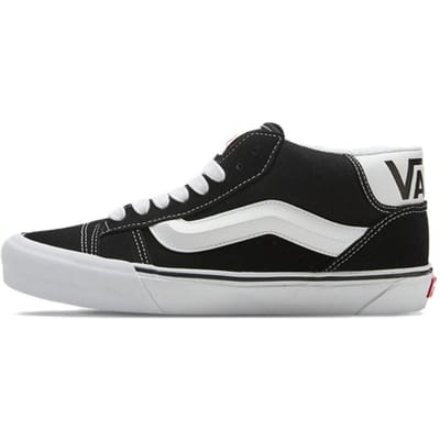 Vans Knu Mid Zwart True Wit 36 white