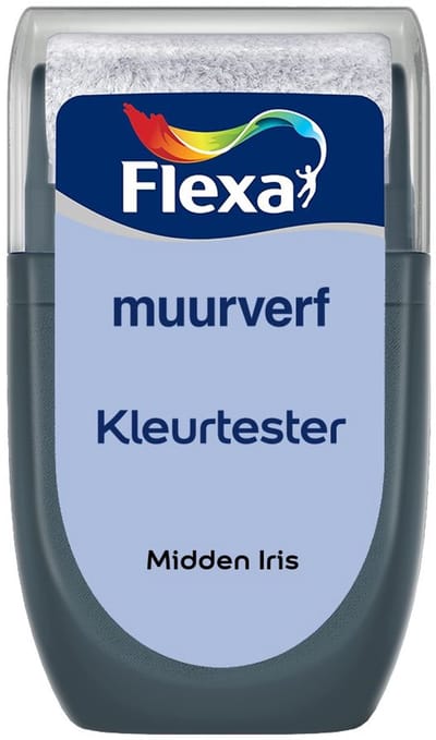 Flexa - Kleurtester Muurverf - Midden Iris - Mengverf - 30 Ml