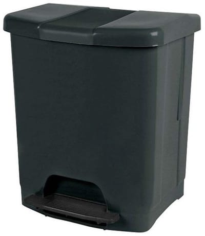 Pedaalemmer - Afvalbak - Keuken Hygiëne - Stijlvol Design - 25 Liter - Zwart