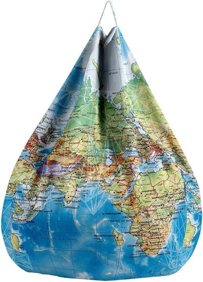 Zitzakhoezen - Opbergtas Stoelhoes - Speelgoed Opbergen - Wasbare Hoes - 39.4x47.2in - Blauw