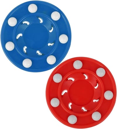 Roller Hockey Pucks - Hockeysticks Pucks - Sport Training - Hoogwaardig PP Materiaal - 7.50X7.50X3.00CM - Diverse kleuren