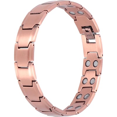 Magnetische Therapie Armband Mannen Vrouwen Pijnverlichting Slaapondersteuning Verstelbare Polsdecoratie beige