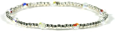 Heaven Eleven - 925 Zilver 2,5mm - swarovski - 16,75cm
