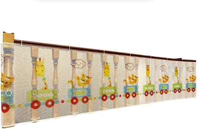 4.5M Veiligheidsnet voor Trappen – Versterkt Fijn Gaas voor Balkon en Trap – Kinder- en Babybescherming – Deuropening Beveiligingshek