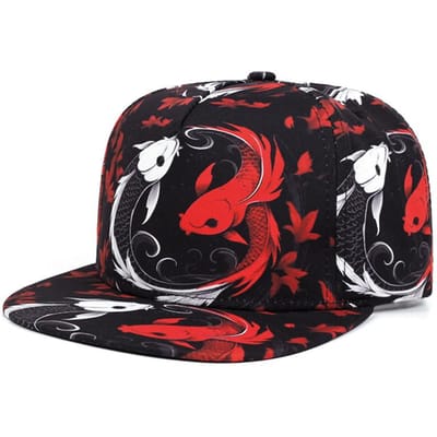 Mode Trend Nieuwe Platte Rand Hoed Gedrukt Dier Mannen Straat Hip Hop Hoed Vrouwen Dagelijkse Vrije Tijd Zonneklep Hoed Baseball Cap black