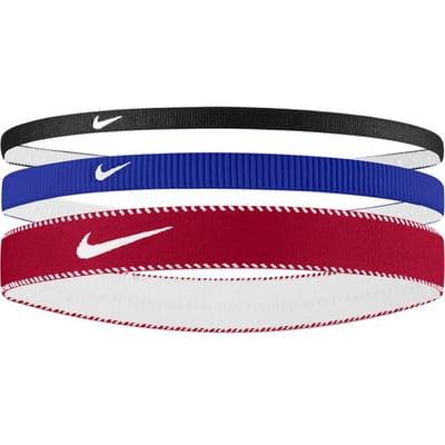 Nike Mixed Flex Classic Hoofdband (Set van 3) (Game rood/universiteitsrood/wit)