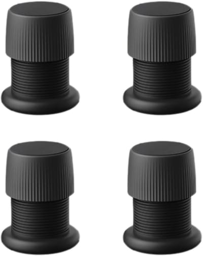 Dailygoods- Bedverhogers 4 stuks - Verstelbaar - Antislip - Zacht - Draagvermogen 100 kg - Hoogte 4,1 cm - Meubelverhogers