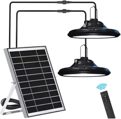 Solar Tuinverlichting - Waterdicht, Hanglamp op zonne-energie en Kampeerlamp - Voor Woonkamer, Slaapkamer en Hal