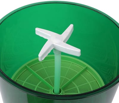 Dailygoody - Groene plastic automatische spruitmachine - Duurzame taugé-maker - Veilig en eenvoudig in gebruik - 220V - Voor thuisgebruik - Groenten k