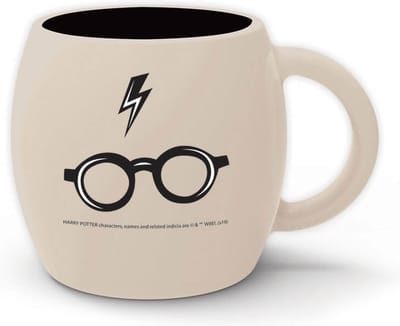 Harry Potter - Bliksemschicht en Bril Keramische Globe Mok - 380ml