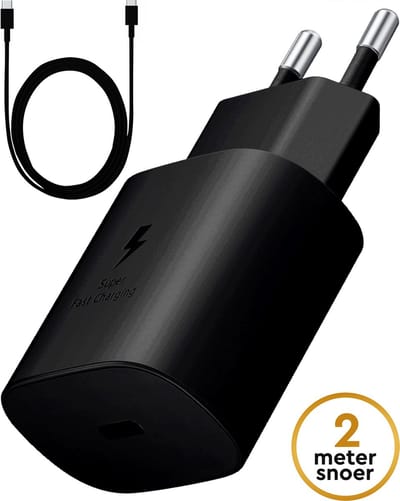 Golden Sound 45W snellader - USB C Snellader - 2 meter oplader draad - Power adapter - Origineel oplader geschikt voor smartphone & laptop