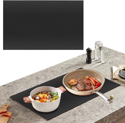 Grote Siliconen Beschermmat voor Inductiekookplaat - Hittebestendig, Isolerend en Ondersteunend voor Koken en Bakken - 78 x 52 cm