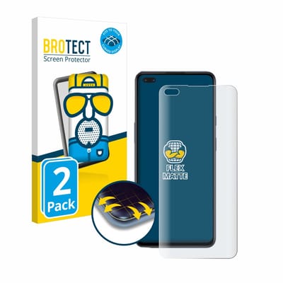 BROTECT - Screenprotector voor OnePlus Nord - Folie Beschermfolie matte volledig dekking (2 Stuks)