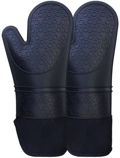 Dailygoods- Ovenwanten Hittebestendig - Siliconen - Antislip - 2 Stuks - 37,5 cm - Voedselveilig - Ovenhandschoenen