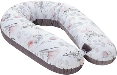 Unyqoos® Ergonomisch V-vormig kussen voor optimale ondersteuning tijdens en na zwangerschap