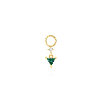 Ania Haie AH EC048-02G Pop Charms Dames Hanger - Fantasie - Sieraad - Zilver - Goudkleurig - 925 Zilver - 4 mm breed - 7.5 mm lang