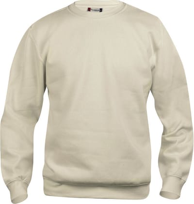 Clique Basic Roundneck 021030 - Licht khaki - 3XL