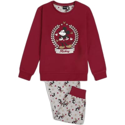 Meisjes pyjama met lange mouwen Disney King Mickey