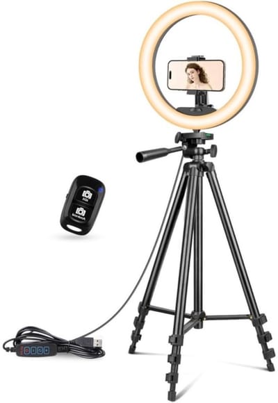 Thuys - Ringlamp met Statief - Ring Light - Verstelbaar - Led Verlichting