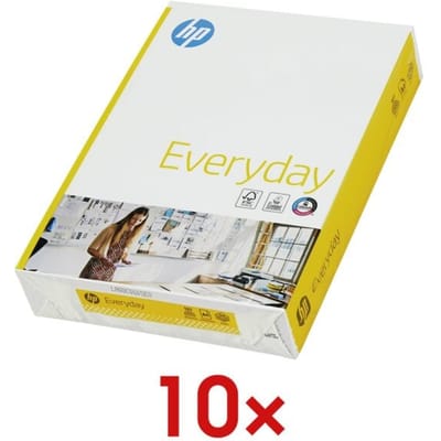 10 pakken multifunctioneel printerpapier »HP Everyday«
