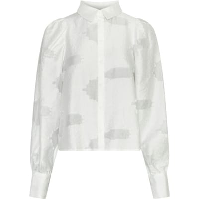 Overhemdblouse van lyocellmix model 'Orkidea'