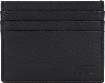 Jost Stockholm Kredietkaart etui Leer 10 cm - 6 Sleuven - schwarz