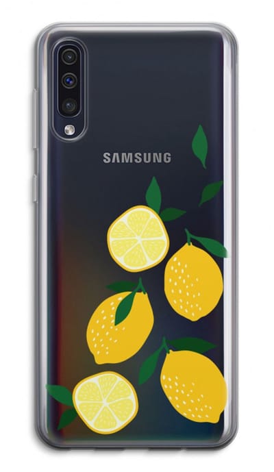 Case Company® - Hoesje geschikt voor Samsung Galaxy A50 hoesje - You're my lemon - Soft Cover Telefoonhoesje - Bescherming aan alle Kanten en Schermrand