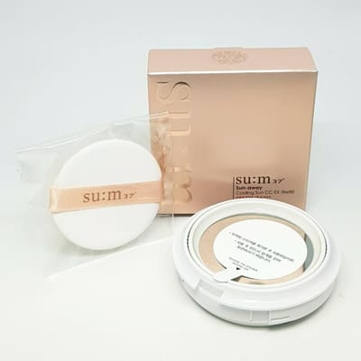 su:m37 Sun Away Cooling Sun CC EX Cushion RECHARGE SPF 50+ / PA+++ 15g beige