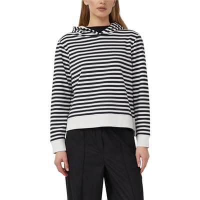 s.Oliver Sweatshirts Marine Taglia: 40 | Felpe con cappuccio Outlet | Donna