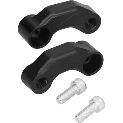 2 STKS Achteruitkijkspiegel Verlengingsbeugel Vervanging voor SUZUKI Vstrom DL1000 20142019(Zwart ) zwart