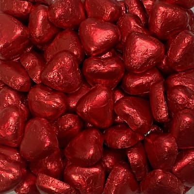 Chocolade hartjes - 450 gram - Melk chocolade - cadeautje voor hem - cadeautje voor haar - valentijn decoratie - Valentijnsdag cadeau - versiering - Valentijn - Moederdag