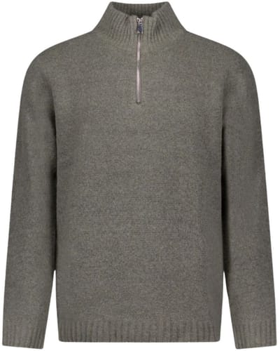 Airforce Kai Quarter Zip Casual sweater heren Antraciet S