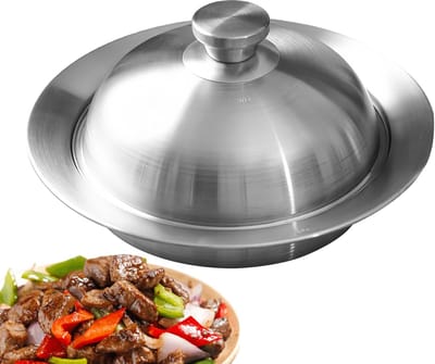 Stoominzet Roestvrij Staal - Stoommand Universeel - Gezond Koken - Opvouwbaar Ontwerp - Voor Potten 20-26cm - Zilver