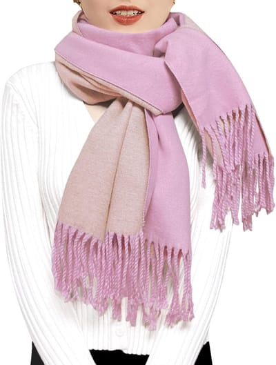 Sjaals en doeken voor dames, omkeerbare kasjmier sjaal, omkeerbare schouderdoek, lange grote warmtesjaal met kwastjes, voor bruiloftsgeschenken
