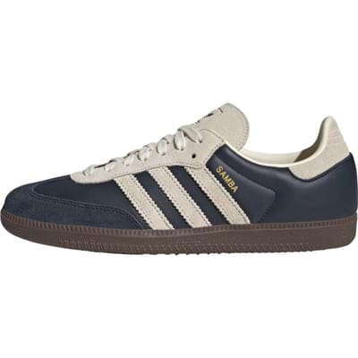 adidas Samba OG Aurora Ink Cream Unisex Sneakers Blauw Crème-Wit Gum JI3217 44 white