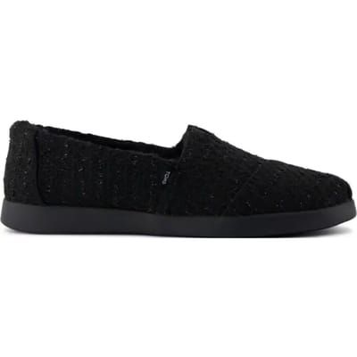 TOMS Alpargata Plus Pantoffels Dicht - Zwart - Maat 42