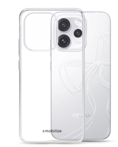 Mobilize Doorzichtig Hoesje geschikt voor OPPO Reno 15 Pro Telefoonhoesje Flexibel TPU | Mobilize Gelly Case Backcover | Doorzichtig Telefoonhoesje Reno 15 Pro | Reno 15 Pro Case | Back Cover - Transparant