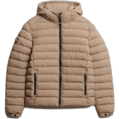 Superdry Hooded Fuji Padded Jas Heren - Maat M