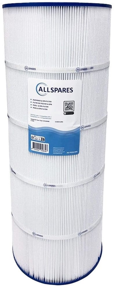 AllSpares Waterfilter voor Zwembaden geschikt voor Hayward Star Clear CX1200RE / C1200 EURO (Ø227x592mm)