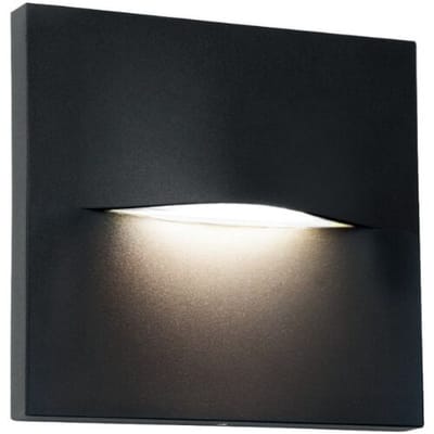KS Verlichting Paxton Muurlamp Square Zwart