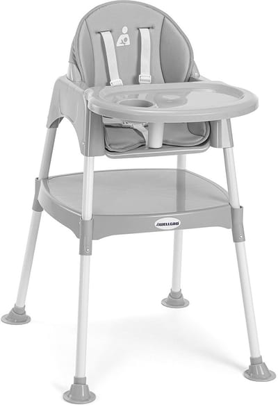 WELLGRO 3-in-1 kinderstoel - Baby Eat & Grow