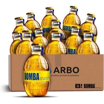 Bomba Energy Classic Energy Drink (12 x 250 ml)
