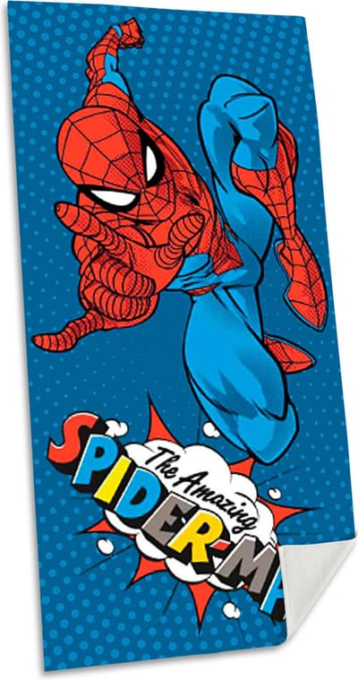Spiderman strandlaken Amazing 70 x 140 cm katoen