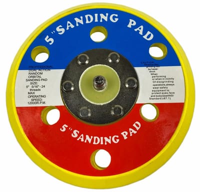 Silver Elmax Serie - Excentrische Schijf - 125mm - Klittenbandbevestiging - 12.000 RPM