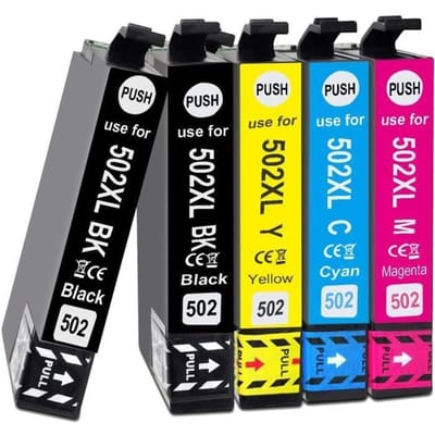 CARTOUCHE IMPRIMANTETeland 502XL Inktcartridges vervanging Epson 502XL compatibel met Epson Expression Home XP5100 Imprima532