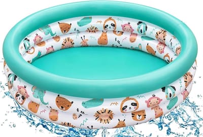 Ronde opblaasbare kinderzwembad – Klein, voor baby's en kinderen