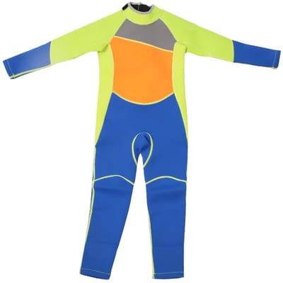 HISEA Combinaison Néoprène Une Pièce Manches Longues Enfant Garçon Combinaison de Plongée Garde au Chaud pour Snorkeling Surf M123 Size 6