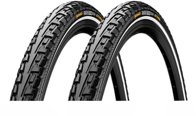 2 x Continental Ride Tour fietsbanden 28 x 1.60 inch 42-622 zwart reflecterend