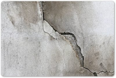 Placemats 45x30 cm - Placemat kunststof - 1 stuk - Beton - Industrieel - Grijs - Borden onderleggers - Decoratie voor op tafel - Keuken tafeldecoratie accessoires - Vinyl onderlegger - Tafelversiering